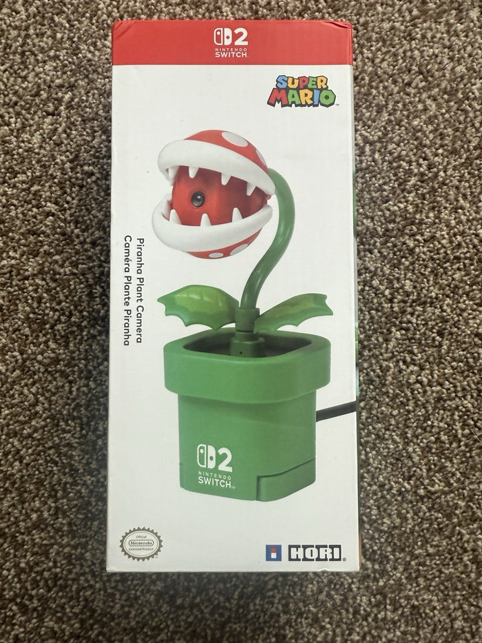 Hori Piranha Plant Camera for Nintendo Switch 2 - Damaged Box
